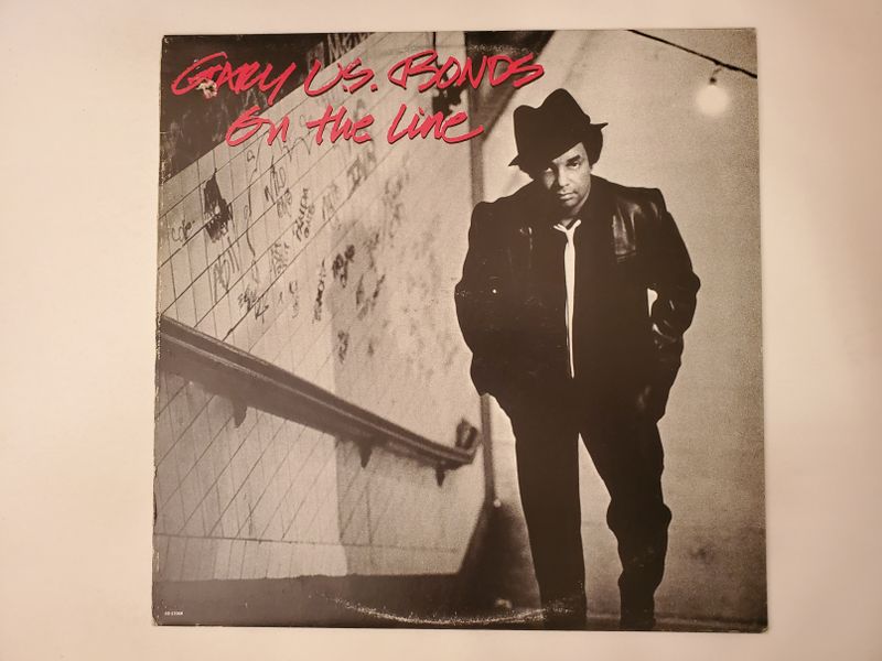 Gary U.S. Bonds On the Line vinyl record